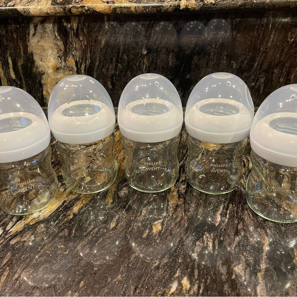 Philips Avent Glass Baby Bottles Set